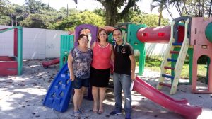 Diretora e colaboradora da Creche Dom Bosco com Prof.: Paulo Carvalho do ICN