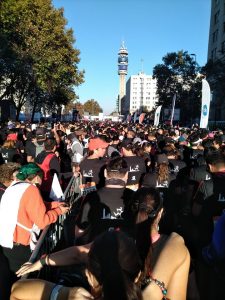 Milhares de participantes da Maratona